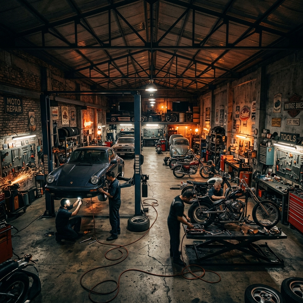 Aarya Auto Garage Workshop